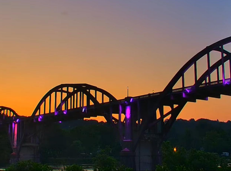 Cotter Bridge - Relit Once Again